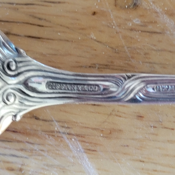 1890 Tiffany &Company Broom Corn Spoon Ring in Sterling Silver #69 - Picture 16 of 17